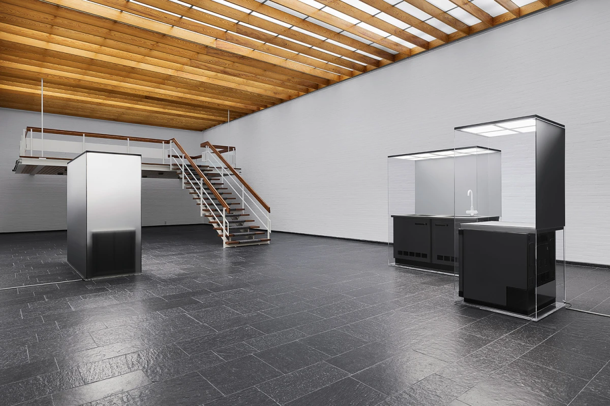 Stehend im Raum, 2019, Installationsansicht: Kunsthalle Bremerhaven