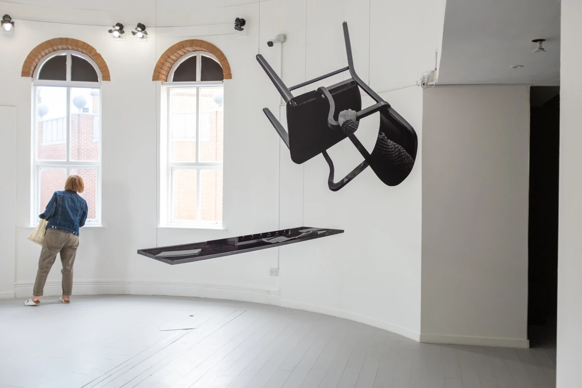 The Laboratory (chair, table), Installationsansicht, 2022
